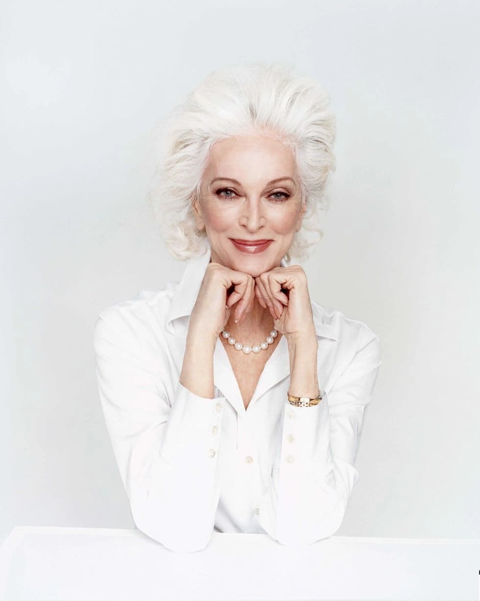 Female in her 60s happily enjoying retirement